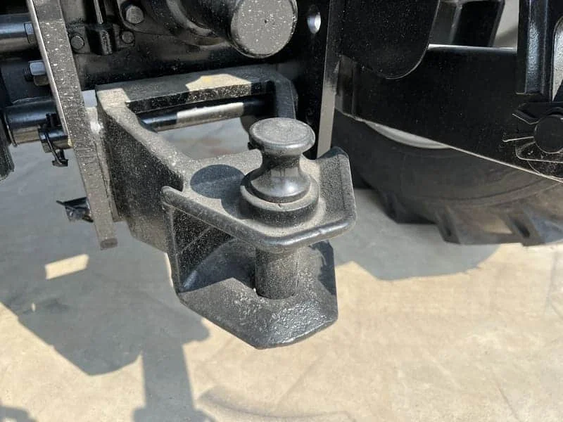 Dispositivo de enganche reforzado para tractor, fabricado en acero de alta resistencia